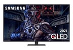 Smart TV 65” 4K QLED Samsung 65Q80A Wi-Fi - Som em Movimento Processador IA HDR