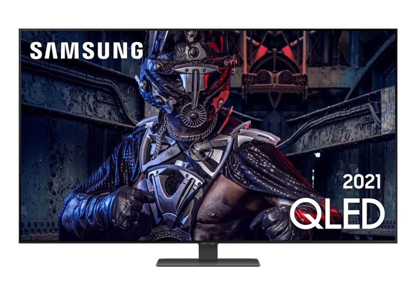 Smart TV 65” 4K QLED Samsung 65Q80A Wi-Fi - Som em Movimento Processador IA HDR