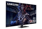 Smart TV 65” 4K QLED Samsung 65Q80A Wi-Fi - Som em Movimento Processador IA HDR