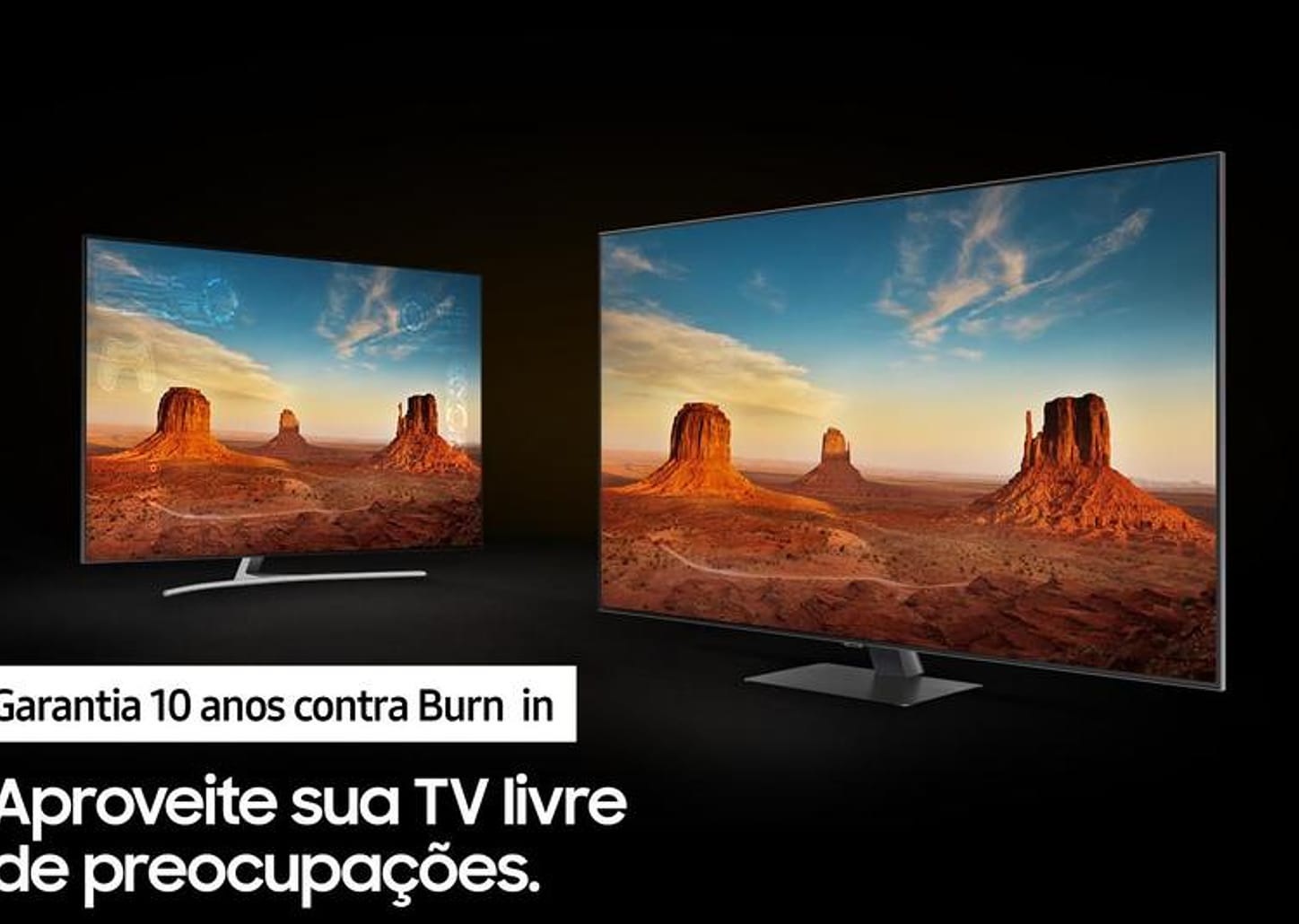 Smart TV 65” 4K QLED Samsung 65Q80A Wi-Fi - Som em Movimento Processador IA HDR