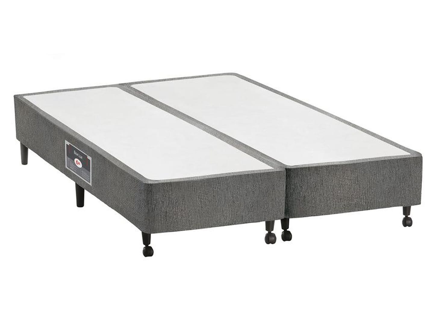 Box para Colchão Queen Size Castor Bipartido 27cm de Altura Lux
