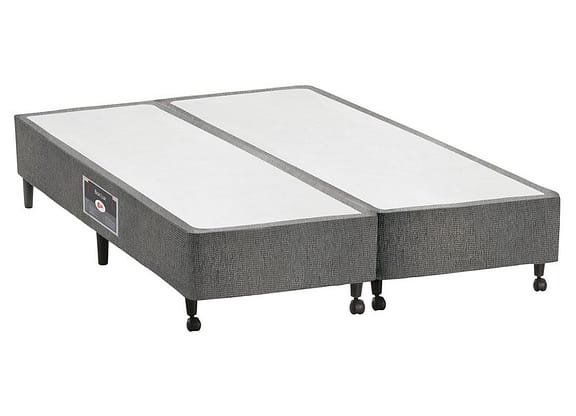Box para Colchão King Size Castor Bipartido 27cm de Altura Lux