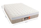 Colchão Casal Castor Mola Ensacadas/Pocket 32cm de Altura Silver Star