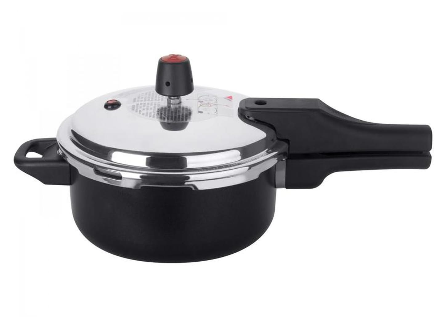 Panela de Pressão Multiflon Antiaderente Grafite 3L Fechamento Externo Versátil Quartzo