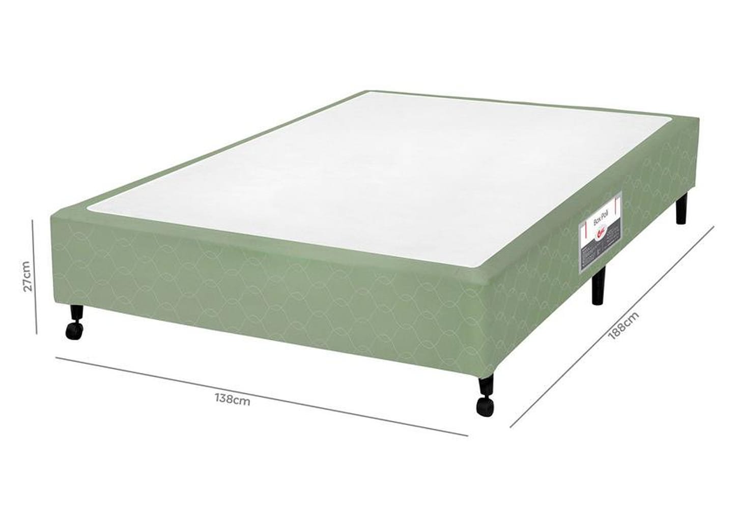 Box para Colchão Casal Castor 27cm de Altura Poli