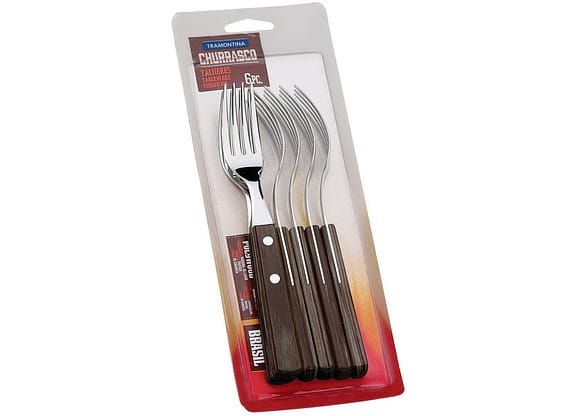 Kit Churrasco 6 Peças Tramontina - Polywood 21198/916