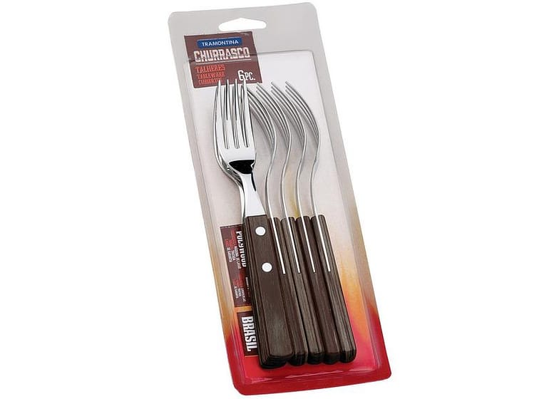 Kit Churrasco 6 Peças Tramontina - Polywood 21198/916
