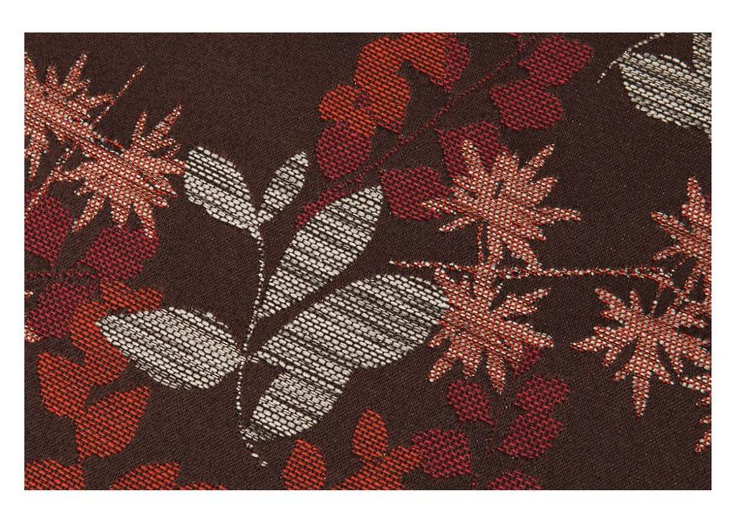 Peseira Queen 65x240cm Marrom Lartex - Jacquard Ballroom