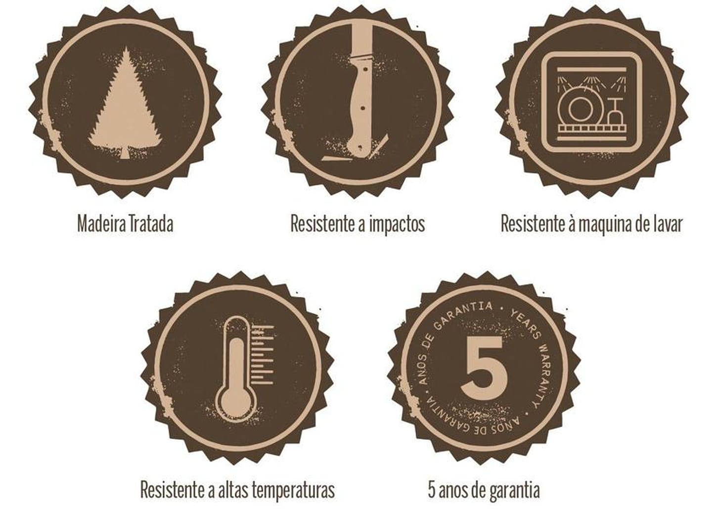 Faca para Cozinha Tramontina Inox 7” - Polywood