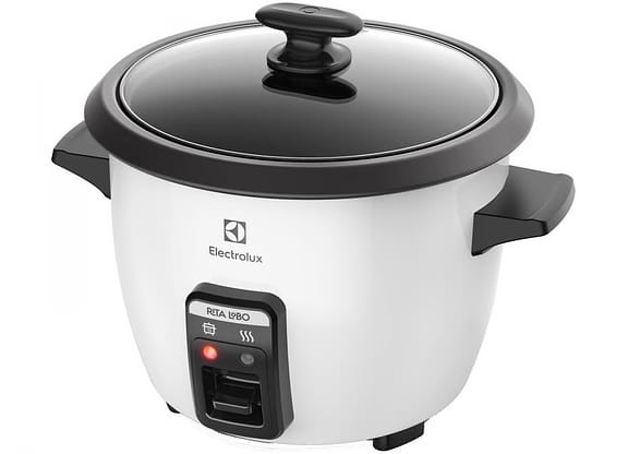 Panela de Arroz Elétrica Electrolux Easyline RCB50 450W 7 Xícaras Branca
