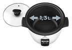 Panela de Arroz Elétrica Electrolux Easyline RCB50 450W 7 Xícaras Branca