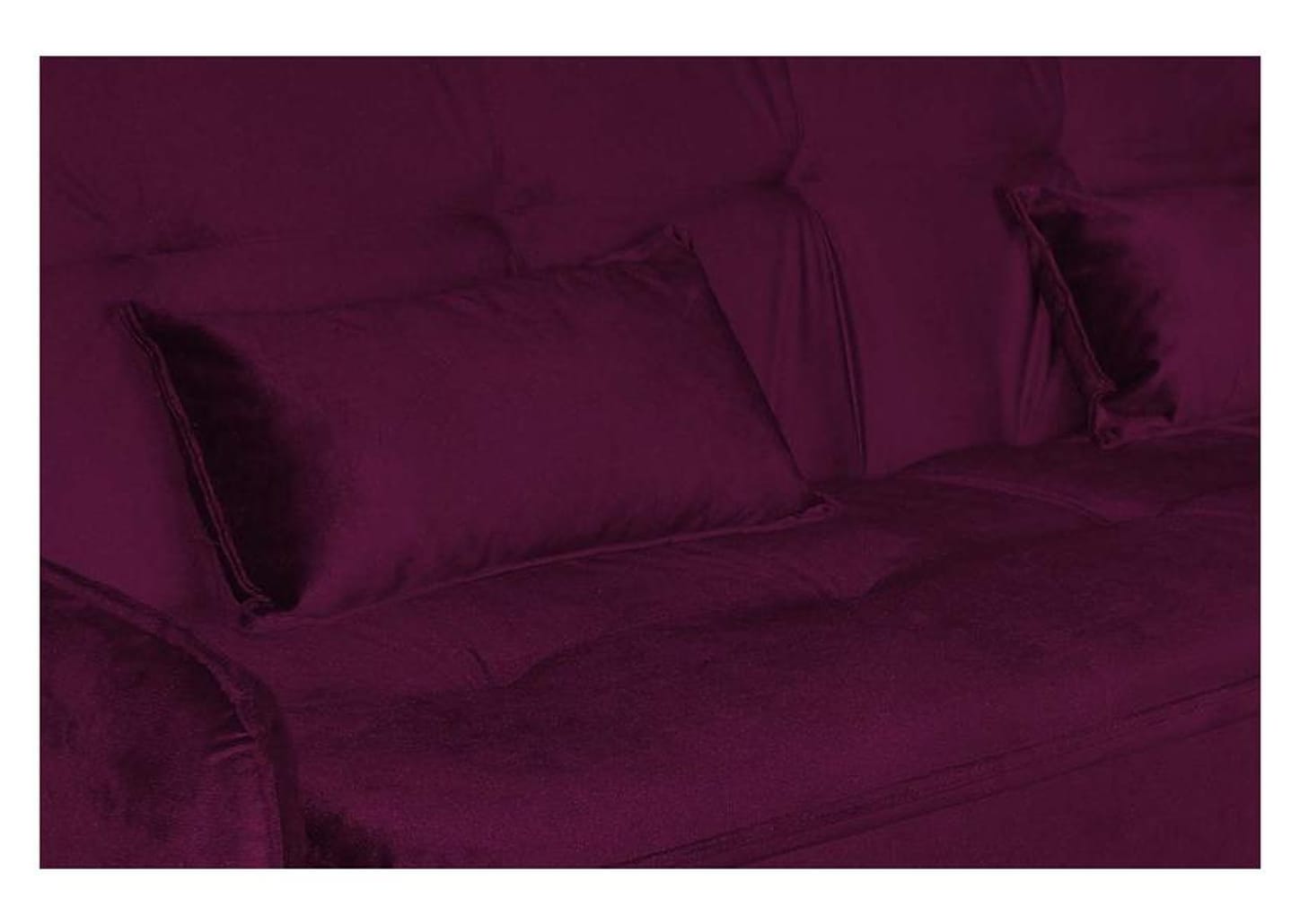 Sofá-cama Casal 3 Lugares Reclinável Suede Matrix Donna