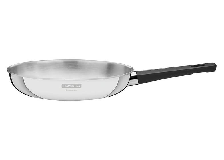 Frigideira Tramontina Inox Fundo Triplo Grano Baquelite 20cm