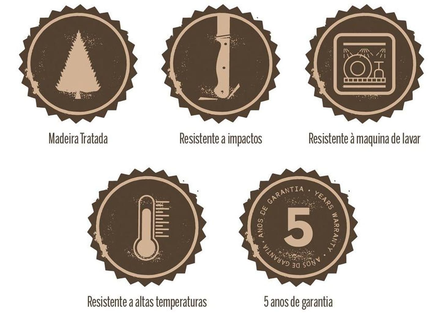 Faca para Cozinha Tramontina Inox 6” - Polywood