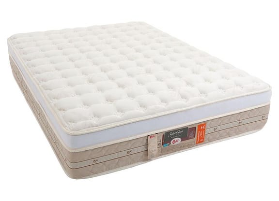 Colchão Queen Castor Mola Pocket 32cm de Alt. Silver Star