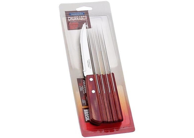 Conjunto para Churrasco 6 Peças Tramontina - Polywood 21198/715