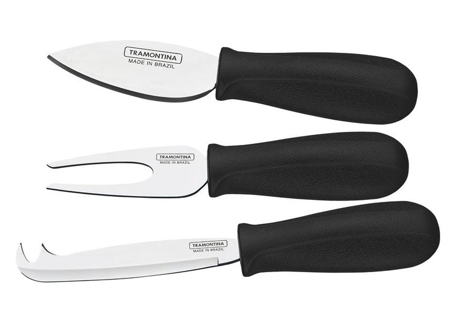 Jogo de Facas para Queijo 3 Peças Tramontina - Plenus 23498/018