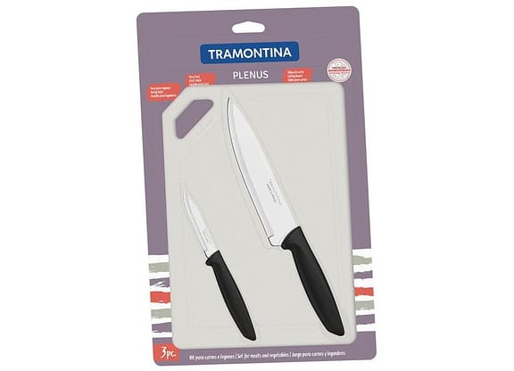 Jogo de Facas 3 Peças Tramontina - Plenus 23498/014