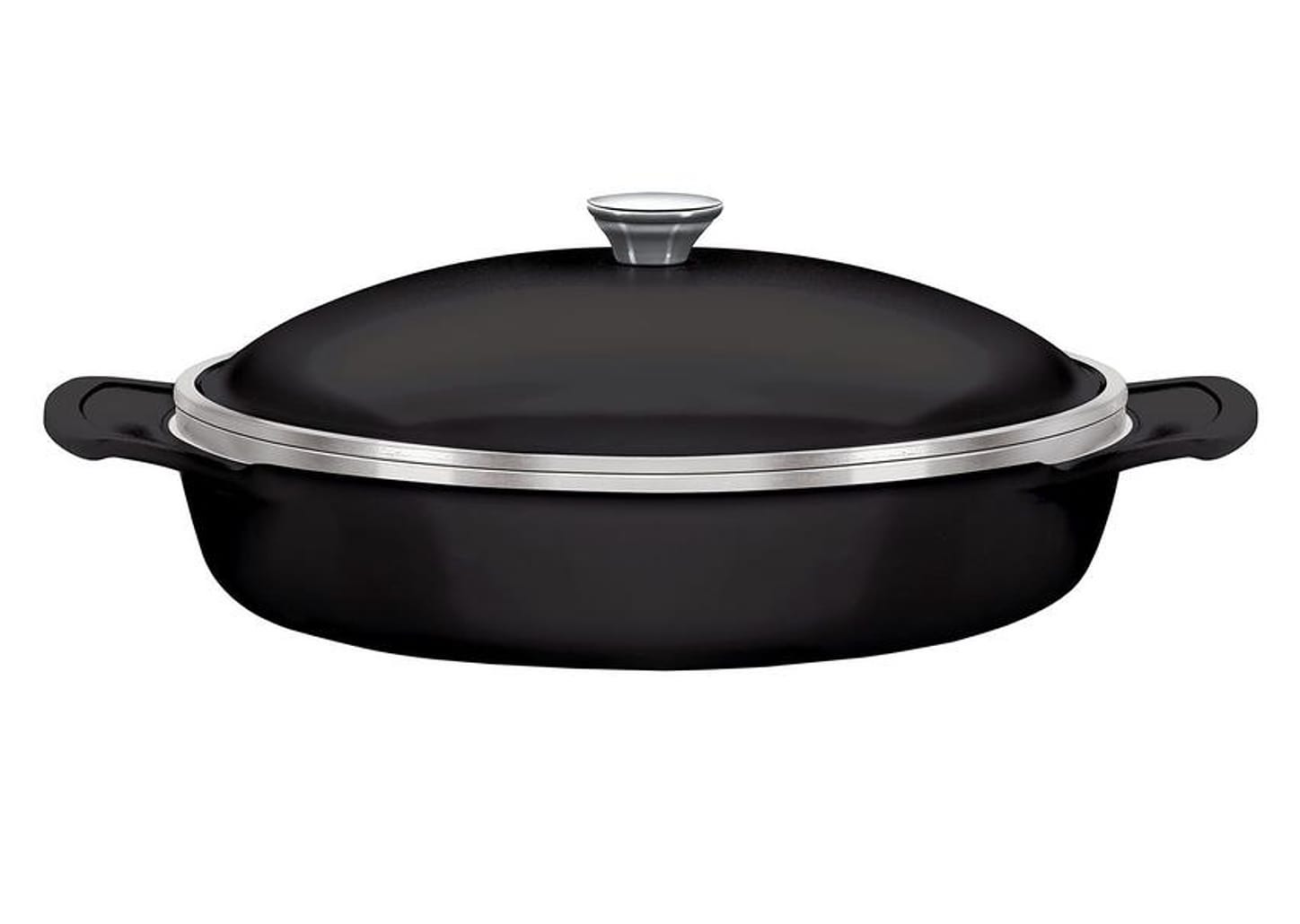 Frigideira Antiaderente Tramontina 32cm com Tampa - Preto Lyon 20951/032