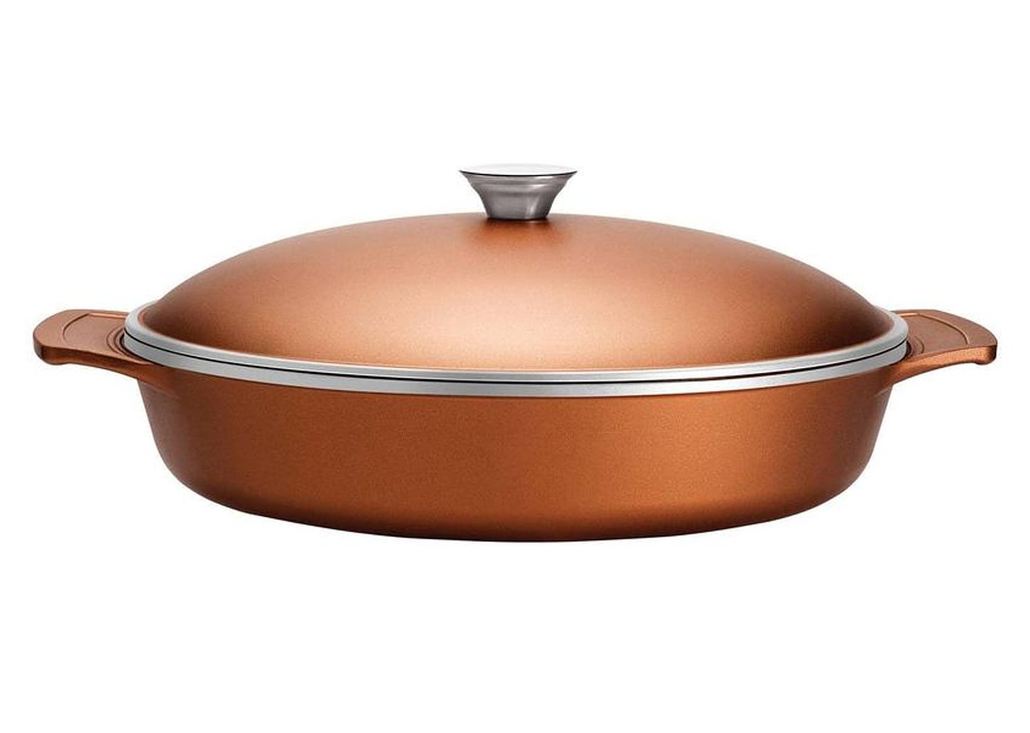 Frigideira Antiaderente Tramontina 32cm com Tampa - Dourado Lyon 20951/432