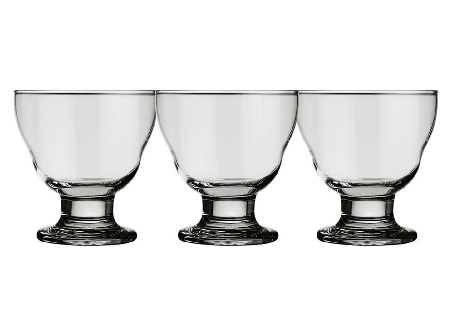 Jogo de Sobremesa Vidro 3 Peças