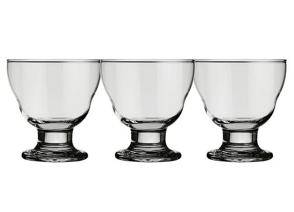 Jogo de Sobremesa Vidro 3 Peças