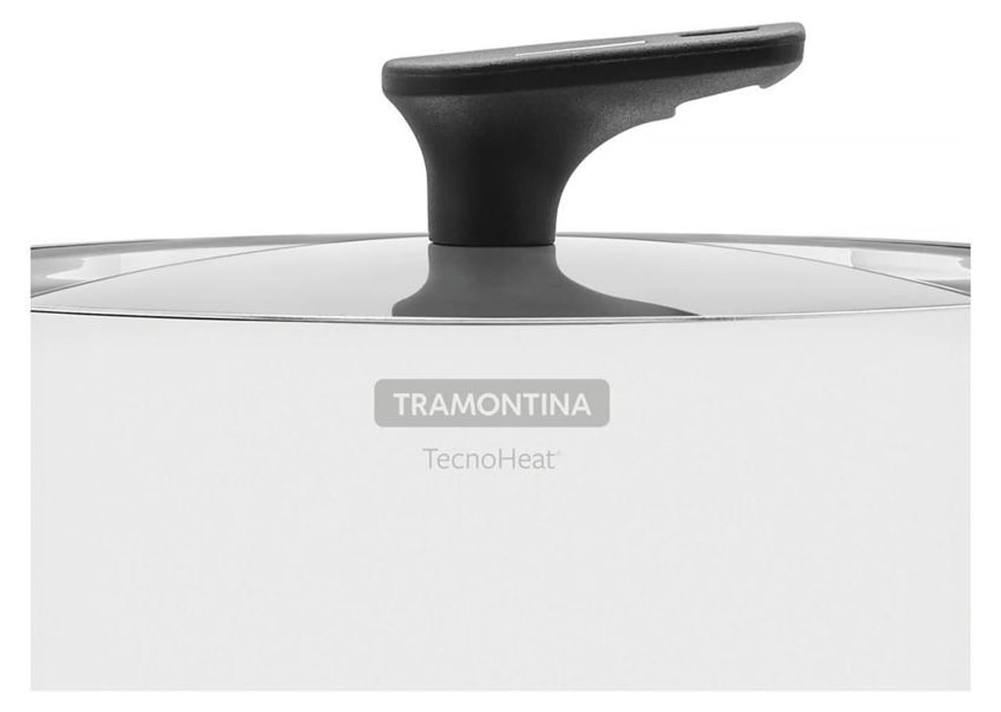 Caçarola Tramontina Inox Fundo Triplo com Tampa 3,5L 20cm Grano Baquelite