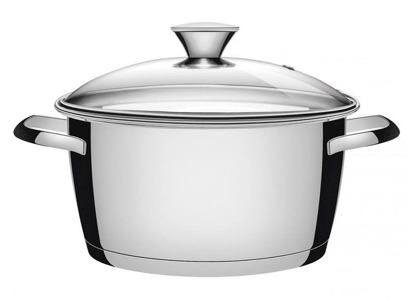 Caçarola Tramontina Inox Fundo Triplo com Tampa 5,7L 24cm Allegra