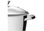 Caçarola Tramontina Inox Fundo Triplo com Tampa 5,7L 24cm Allegra