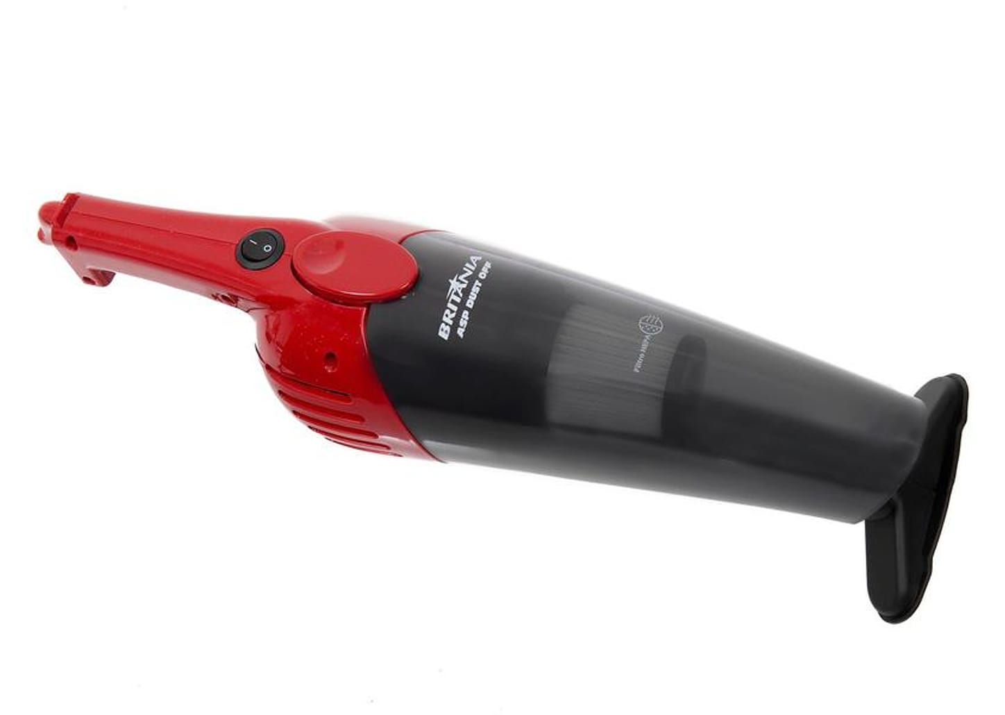 Aspirador de Pó Portátil Britânia 1000W - Dust Off Vermelho e Cinza
