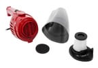 Aspirador de Pó Portátil Britânia 1000W - Dust Off Vermelho e Cinza