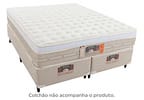 Box para Colchão Queen Size Castor Bipartido 27cm de Altura Silver Star Air Pocket