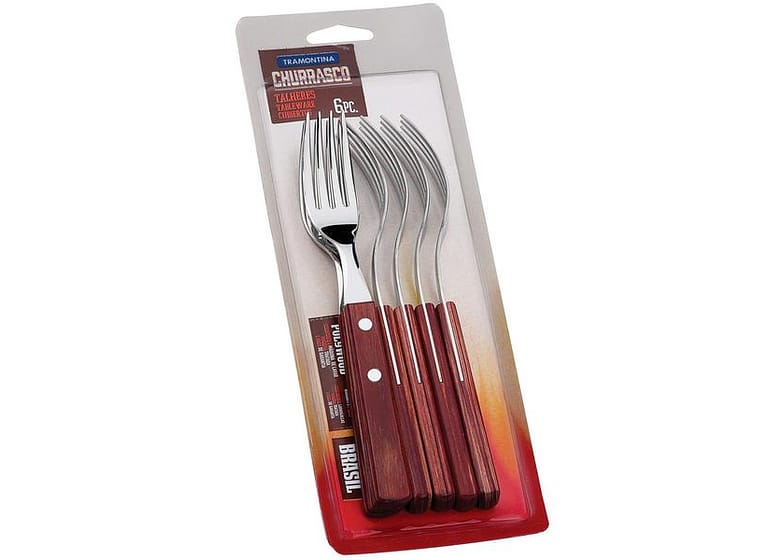Kit Churrasco 6 Peças Tramontina - Polywood 21198/716