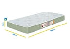 Colchão Solteiro Castor Espuma D-33 18cm de Altura - Sleep Max