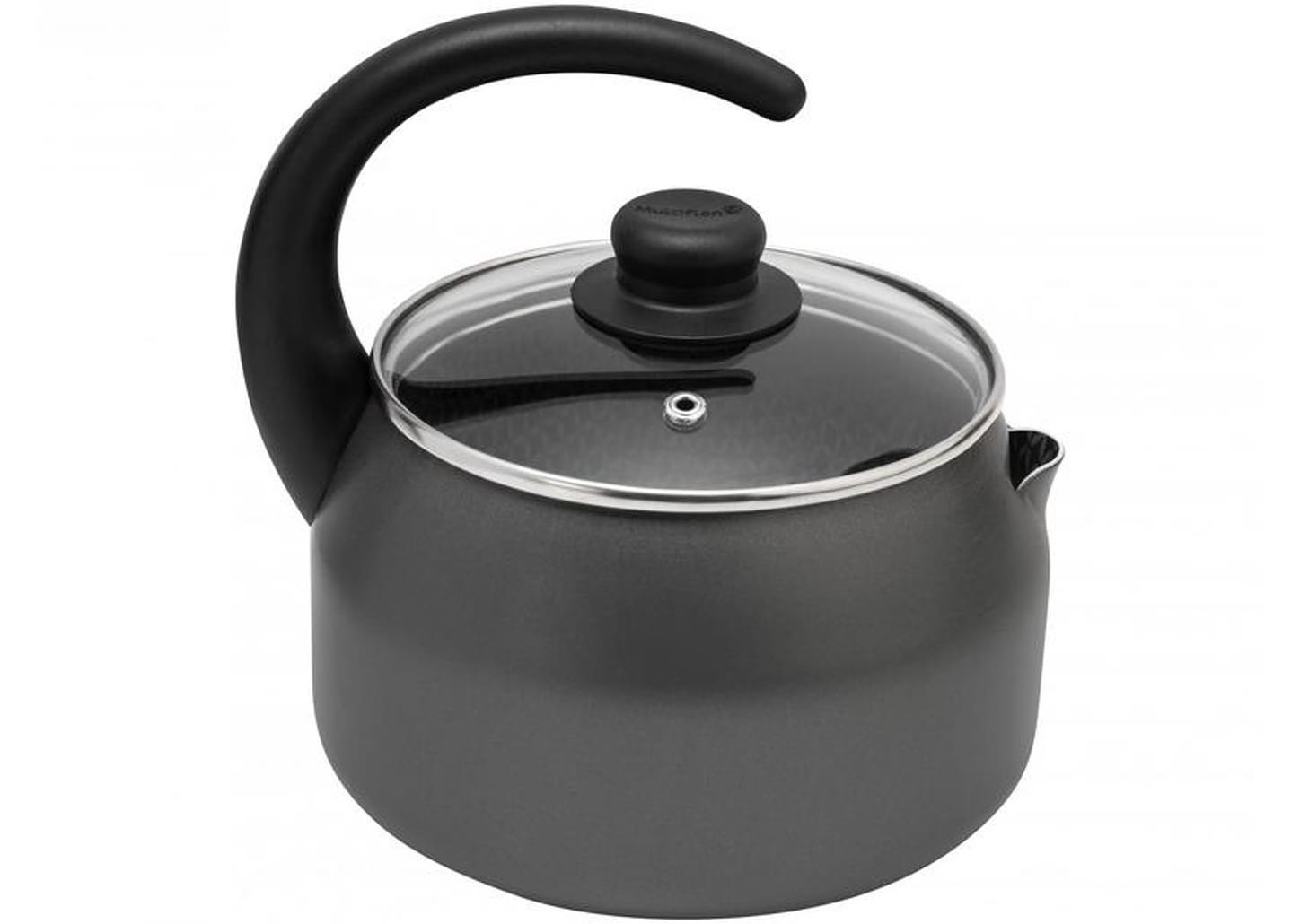 Chaleira Multiflon Cinza 2,4L Gourmet