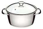 Caçarola Tramontina Inox 1,5L 16cm com Tampa - Allegra Funda