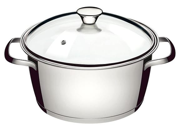 Caçarola Tramontina Inox 1,5L 16cm com Tampa - Allegra Funda