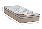 Colchão Solteiro Castor Mola Pocket 27cm de Altura Revolution