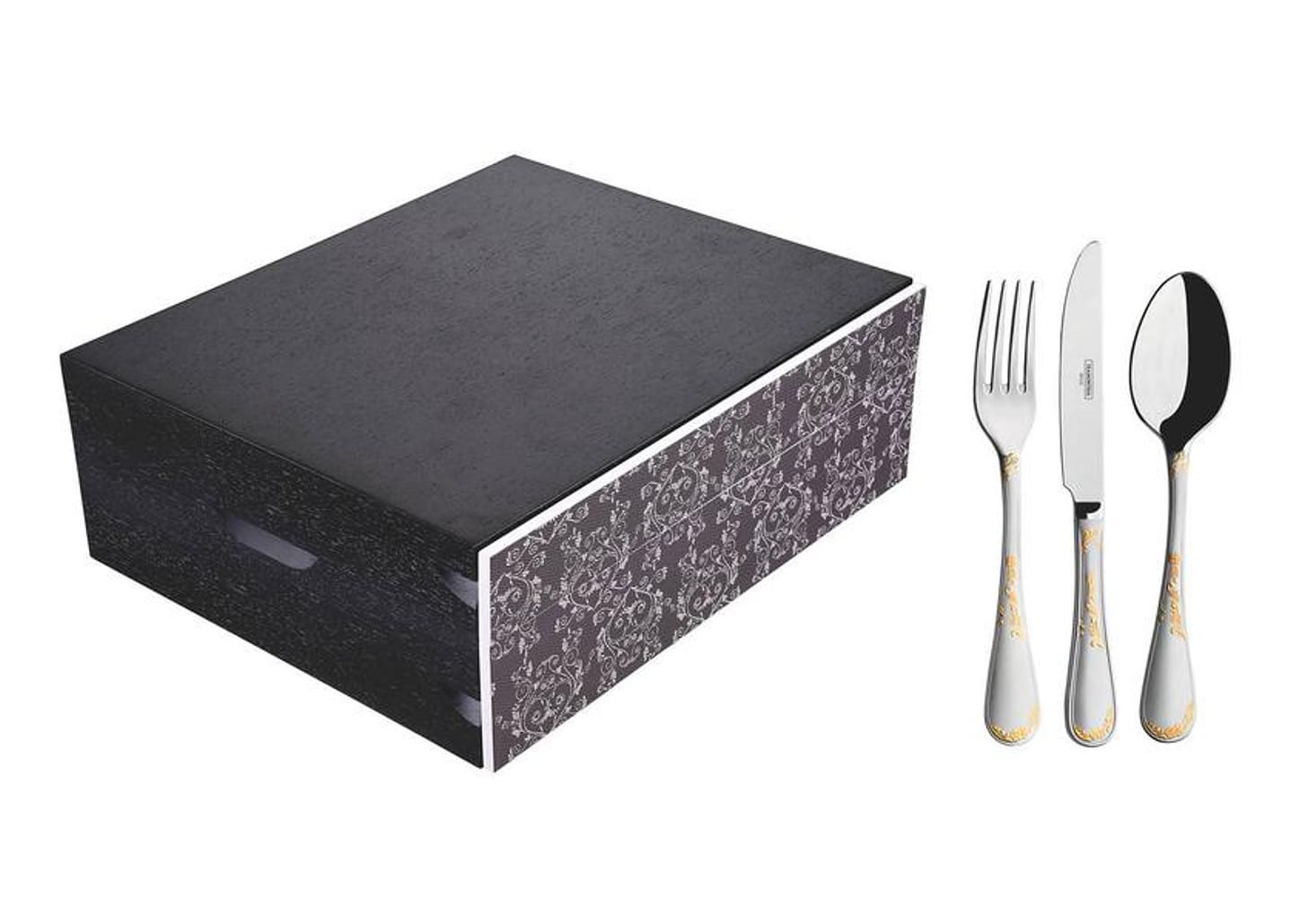 Faqueiro Tramontina Renascença Inox 130 Peças com Estojo