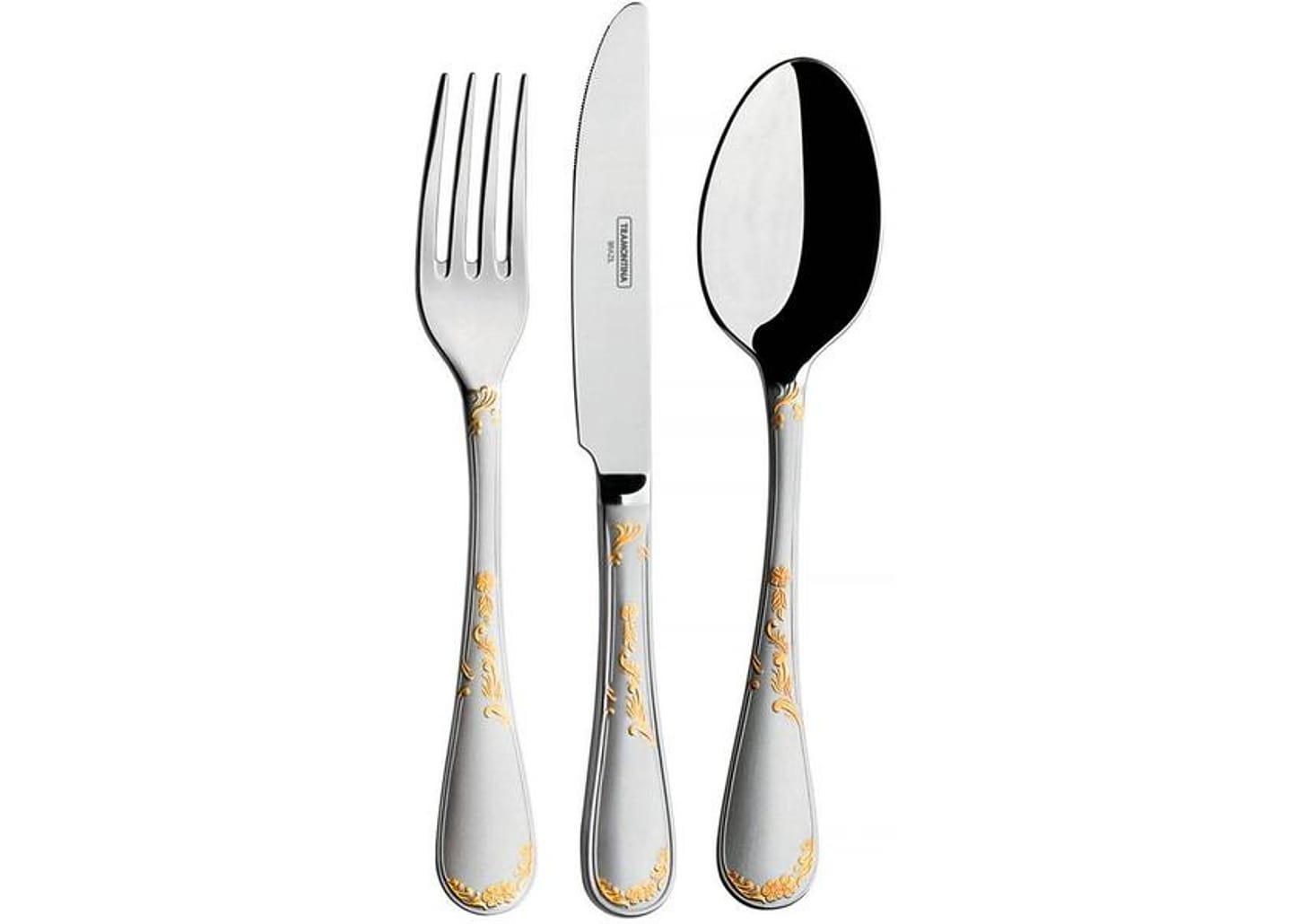 Faqueiro Tramontina Renascença Inox 130 Peças com Estojo