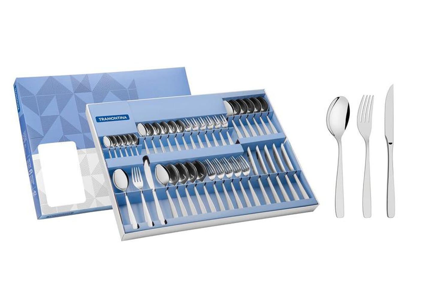 Faqueiro Tramontina Inox Cosmos 42 Peças