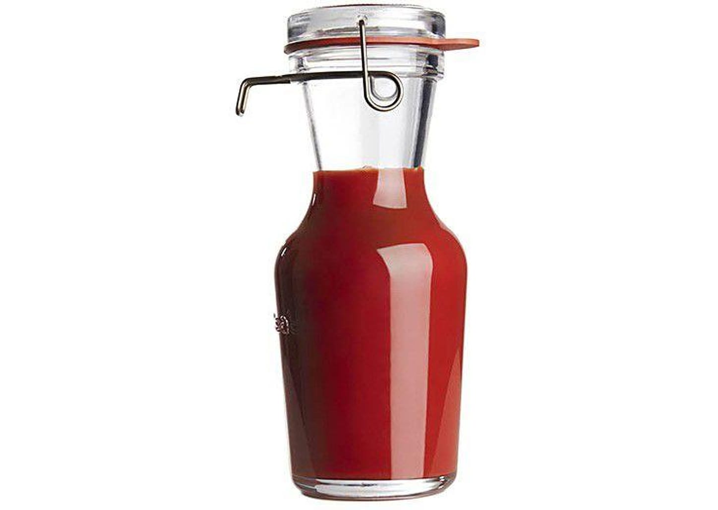 Jarra de Vidro com Tampa Transparente 250ml - Luigi Bormioli Lock Eat