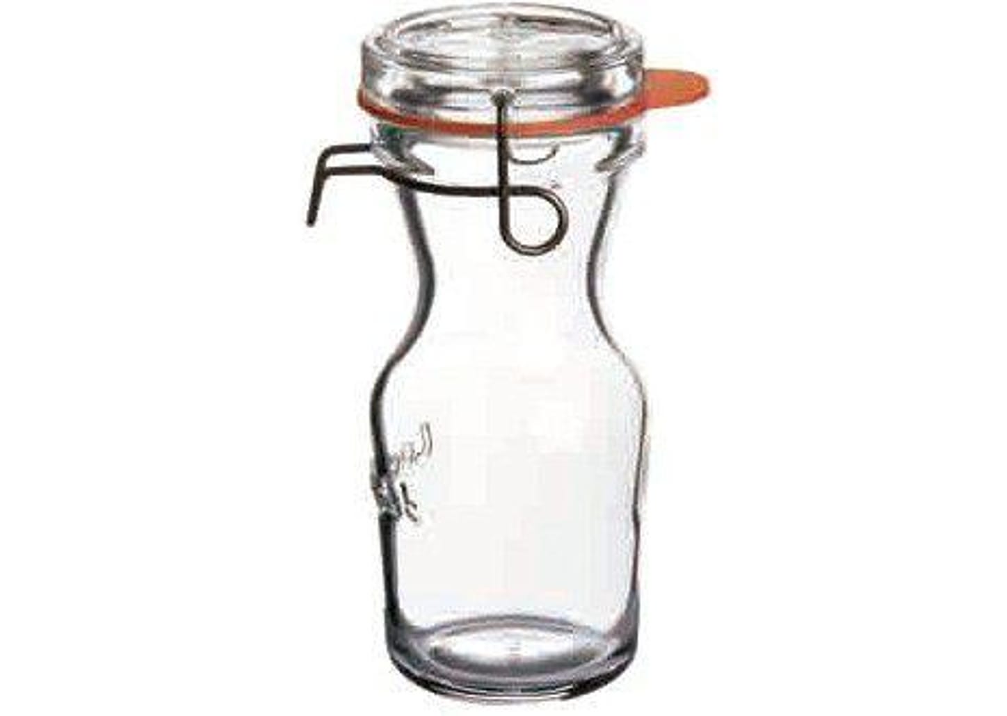 Jarra de Vidro com Tampa Transparente 250ml - Luigi Bormioli Lock Eat