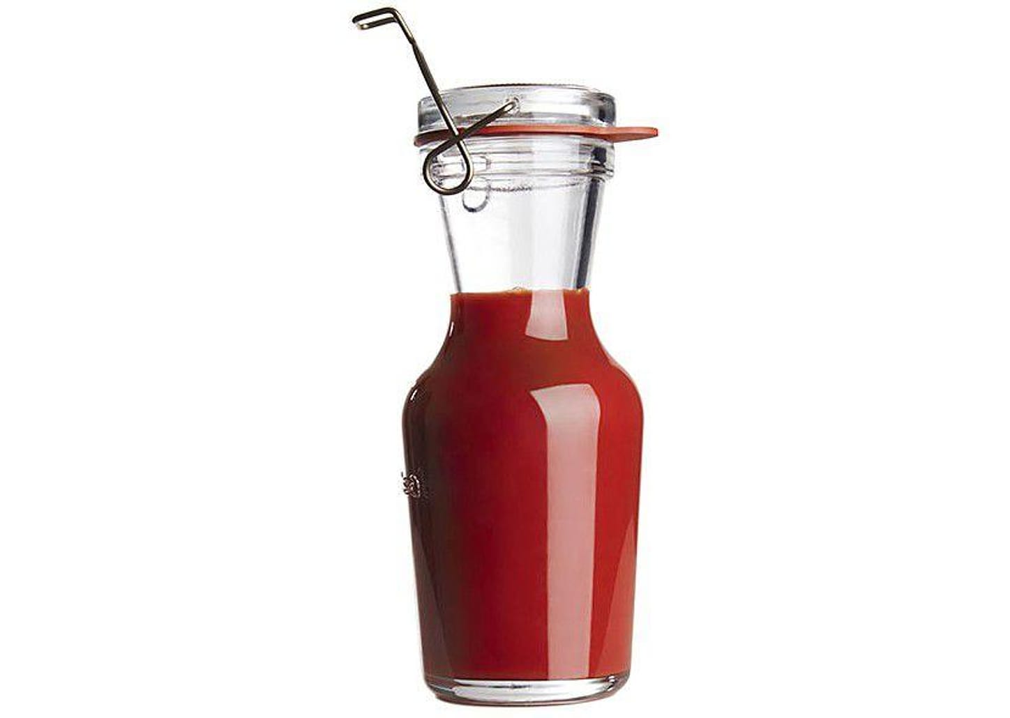 Jarra de Vidro com Tampa Transparente 250ml - Luigi Bormioli Lock Eat