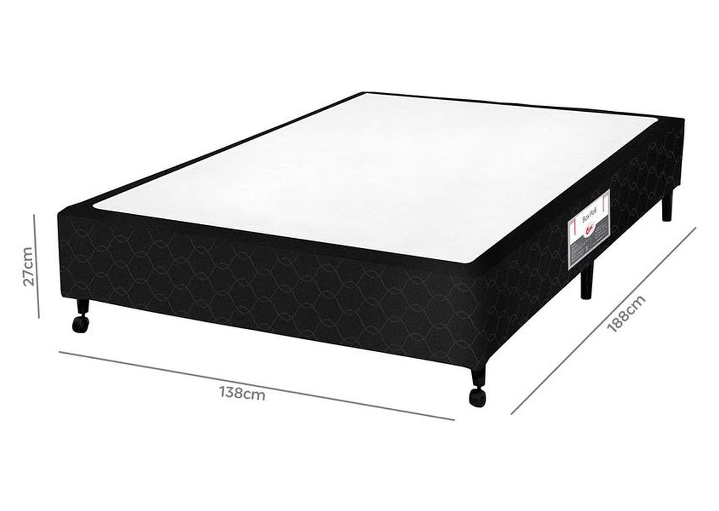 Box para Colchão Casal Castor 27cm de Altura Poli