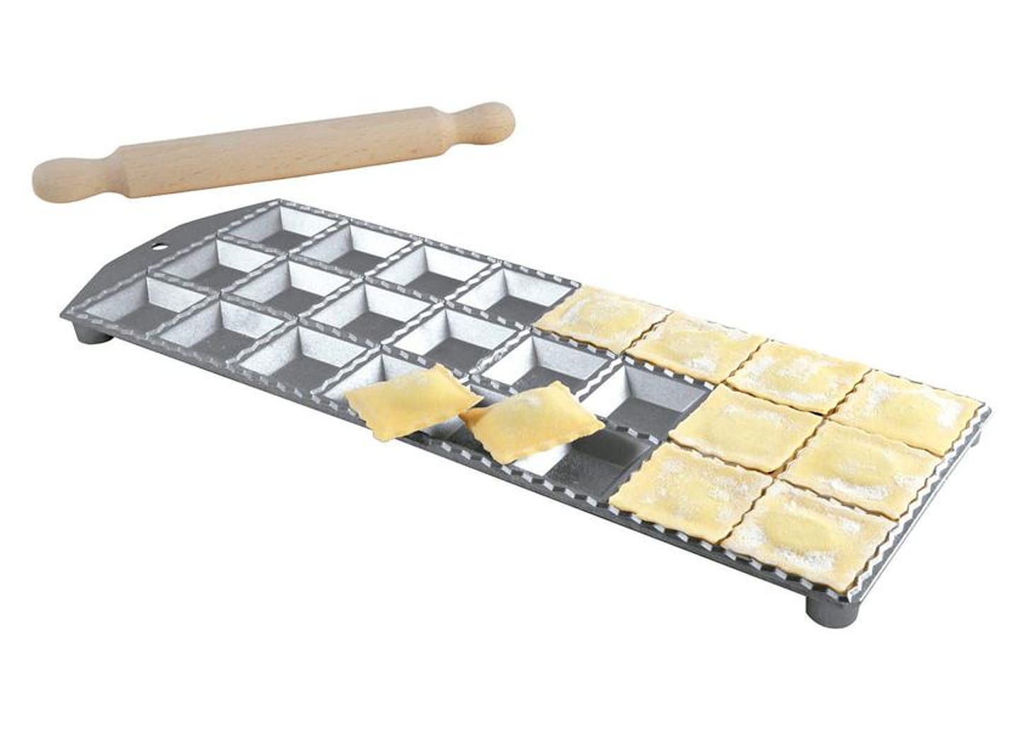 Molde para Massa Ravioli Eppicotispai 32020042 2 Peças