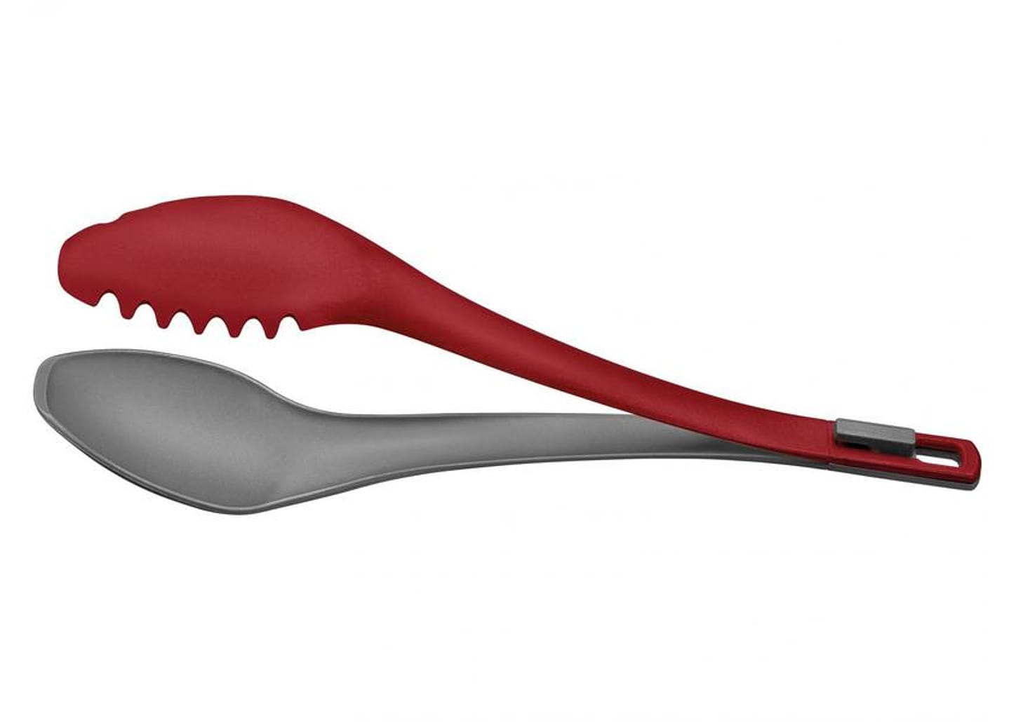 Pegador para Salada Tramontina Nylon Verano 25578170 Vermelho e Cinza