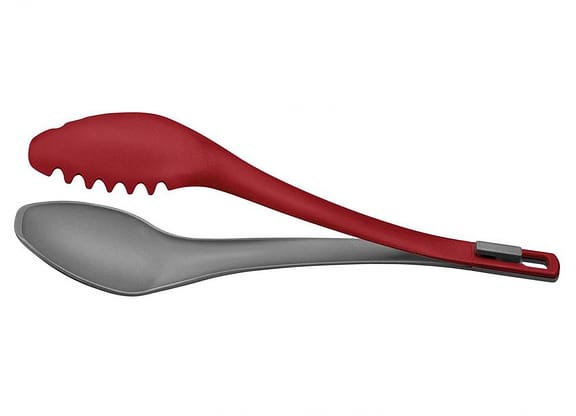 Pegador para Salada Tramontina Nylon Verano 25578170 Vermelho e Cinza