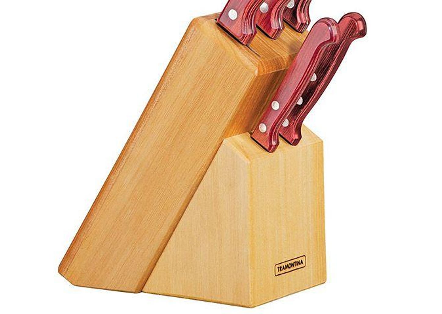 Jogo de Facas 6 Peças Tramontina 21199/783 com Suporte