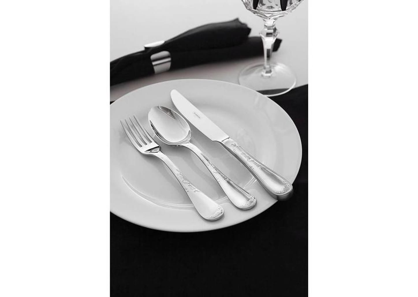 Faqueiro Tramontina Coleção Arabesco 66929/000 - Inox 24 Peças